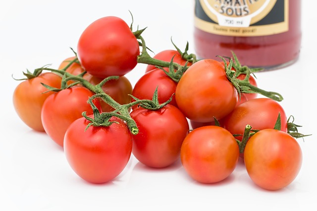 paradajky a kečup
